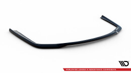 Mittlerer Cup Diffusor Heck Ansatz passend für BMW 7 G11 / G12 Facelift schwarz Hochglanz