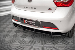 Street Pro Heckschürze Heck Ansatz Diffusor passend für Seat Ibiza FR SC Mk4 Facelift rot