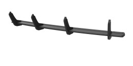 Street Pro Heckschürze Heck Ansatz Diffusor passend für Seat Leon Cupra Sportstourer Mk3 SCHWARZ