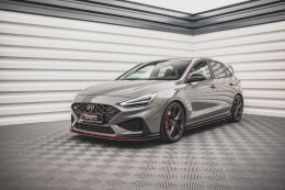 Street Pro Seitenschweller Ansatz Cup Leisten V.2 für Hyundai I30 N schwarz