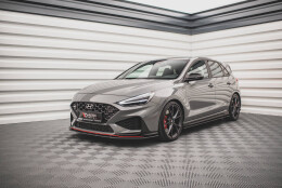 Street Pro Seitenschweller Ansatz Cup Leisten V.2 passend für Hyundai I30 N SCHWARZ