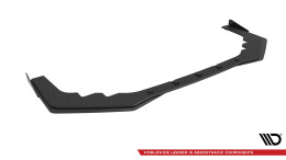 Street Pro Cup Spoilerlippe Front Ansatz passend für Subaru WRX STI Mk1 Facelift SCHWARZ+ HOCHGLANZ FLAPS