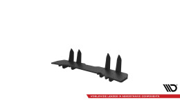 Street Pro Heckschürze Heck Ansatz Diffusor passend für Subaru WRX STI Mk1 SCHWARZ