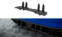 Street Pro Heckschürze Heck Ansatz Diffusor passend für Subaru WRX STI Mk1 rot