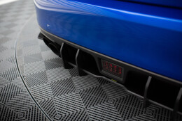 Street Pro Heckschürze Heck Ansatz Diffusor passend für Subaru WRX STI Mk1 rot