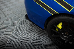 Street Pro Heck Ansatz Flaps Diffusor passend für Subaru WRX STI Mk1 SCHWARZ
