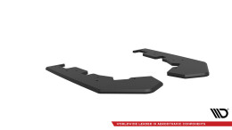 Street Pro Heck Ansatz Flaps Diffusor passend für Subaru WRX STI Mk1 SCHWARZ