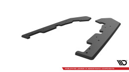 Street Pro Heck Ansatz Flaps passend für Subaru WRX STI Mk1 rot