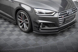 Stoßstangen Flaps Wings vorne Canards für Audi S5 / A5 S-Line Coupe / Sportback F5