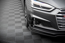 Stoßstangen Flaps Wings vorne Canards für Audi S5 / A5 S-Line Coupe / Sportback F5