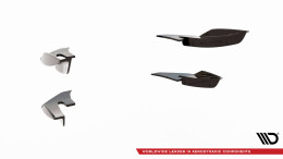 Stoßstangen Flaps Wings vorne Canards für Audi S5 / A5 S-Line Coupe / Sportback F5