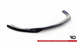 Cup Spoilerlippe Front Ansatz V.1 für Mercedes-Benz E-Klasse W213 Coupe (C238) / Cabriolet (A238) AMG-Line / 53 AMG schwarz Hochglanz