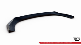 Cup Spoilerlippe Front Ansatz V.1 passend für Mercedes-Benz V-Klasse W447 Facelift schwarz Hochglanz