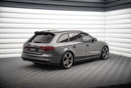 Heck Spoiler Aufsatz Abrisskante passend für Audi A4...