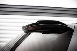 Heck Spoiler Aufsatz Abrisskante passend für Audi A4 S-Line / S4 Avant B8 Facelift schwarz Hochglanz