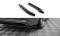 Heck Ansatz Flaps Diffusor V.2 passend für Audi A4 S-Line Avant B8 Facelift schwarz Hochglanz