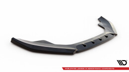 Cup Spoilerlippe Front Ansatz V.3 für Audi A4 S-Line / S4 B8 FL schwarz Hochglanz