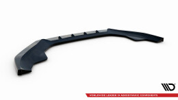 Cup Spoilerlippe Front Ansatz V.3 passend für Audi A4 S-Line / S4 B8 Facelift schwarz Hochglanz
