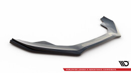 Cup Spoilerlippe Front Ansatz V.4 für Audi A4 S-Line / S4 B8 Facelift schwarz Hochglanz