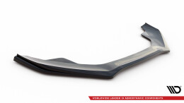 Cup Spoilerlippe Front Ansatz V.4 passend für Audi A4 S-Line / S4 B8 Facelift schwarz Hochglanz