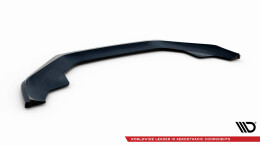 Cup Spoilerlippe Front Ansatz V.4 passend für Audi A4 S-Line / S4 B8 Facelift schwarz Hochglanz