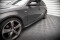 Seitenschweller Ansatz Cup Leisten V.2 passend für Audi A4 / A4 S-Line / S4 B8 schwarz Hochglanz