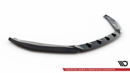 Cup Spoilerlippe Front Ansatz V.2 passend für Audi TT S / TT S-Line 8S Facelift schwarz Hochglanz