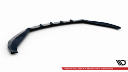 Cup Spoilerlippe Front Ansatz V.2 passend für Audi TT S / TT S-Line 8S Facelift schwarz Hochglanz