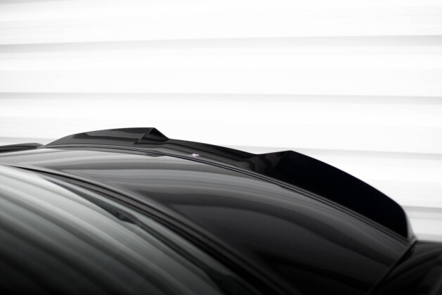 Heck Spoiler Aufsatz Abrisskante 3D passend für Chrysler 300 Mk2 schwarz Hochglanz