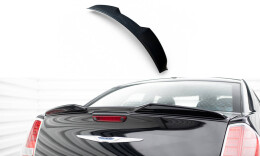 Heck Spoiler Aufsatz Abrisskante 3D passend für Chrysler 300 Mk2 schwarz Hochglanz