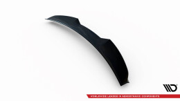 Heck Spoiler Aufsatz Abrisskante 3D passend für Chrysler 300 Mk2 schwarz Hochglanz