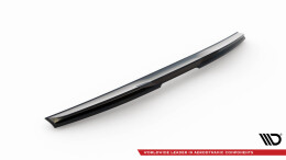 Heck Spoiler Aufsatz Abrisskante 3D passend für Chrysler 300 Mk2 schwarz Hochglanz