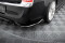 Heck Ansatz Flaps Diffusor für Chrysler 300 Mk2 schwarz Hochglanz
