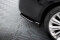 Heck Ansatz Flaps Diffusor für Chrysler 300 Mk2 schwarz Hochglanz