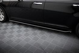 Street+ Seitenschweller Leisten passend für Chrysler 300 Mk2 schwarz Hochglanz