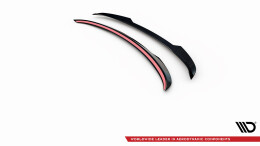 Heck Spoiler Aufsatz Abrisskante V.2 passend für Audi A6 Avant C7 schwarz Hochglanz