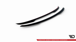 Heck Spoiler Aufsatz Abrisskante V.2 passend für Audi A6 Avant C7 schwarz Hochglanz