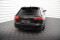 Mittlerer Cup Diffusor Heck Ansatz für Audi A6 Avant C7 schwarz Hochglanz
