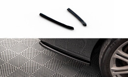 Heck Ansatz Flaps Diffusor V.2 passend für Audi A6 Avant / Limousine C7 schwarz Hochglanz