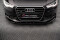 Cup Spoilerlippe Front Ansatz V.2 passend für Audi A6 C7 schwarz Hochglanz
