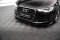 Cup Spoilerlippe Front Ansatz V.3 passend für Audi A6 C7 schwarz Hochglanz