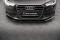 Cup Spoilerlippe Front Ansatz V.3 passend für Audi A6 C7 schwarz Hochglanz