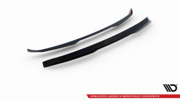 Heck Spoiler Aufsatz Abrisskante passend für Seat Ibiza FR SC Mk4 Facelift schwarz Hochglanz