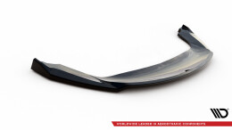 Cup Spoilerlippe Front Ansatz V.1 für Seat Ibiza FR SC Mk4 Facelift schwarz Hochglanz