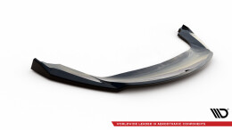 Cup Spoilerlippe Front Ansatz V.1 für Seat Ibiza FR SC Mk4 FL schwarz Hochglanz