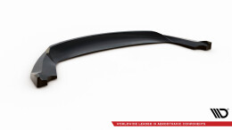 Cup Spoilerlippe Front Ansatz V.1 passend für Seat Ibiza FR SC Mk4 Facelift schwarz Hochglanz