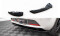 Heck Ansatz Flaps Diffusor passend für Seat Ibiza FR SC Mk4 Facelift schwarz Hochglanz