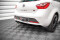 Heck Ansatz Flaps Diffusor passend für Seat Ibiza FR SC Mk4 Facelift schwarz Hochglanz