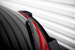 Unterer Heck Spoiler Aufsatz Abrisskante 3D passend für Alfa Romeo Tonale Mk1 schwarz Hochglanz