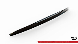 Unterer Heck Spoiler Aufsatz Abrisskante 3D passend für Alfa Romeo Tonale Mk1 schwarz Hochglanz